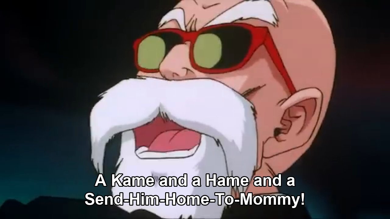 A KAME AND A HAME AND A SEND-HIM-HOME-TO-MOMMY!