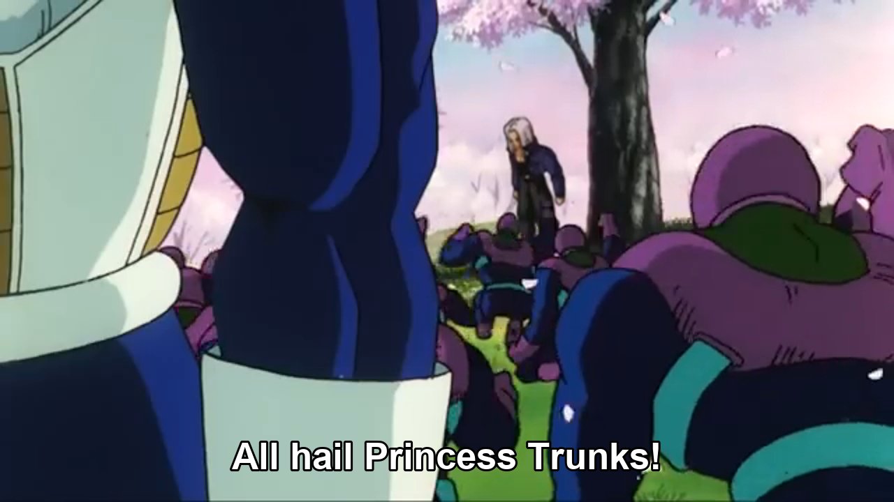All hail Princess Trunks!