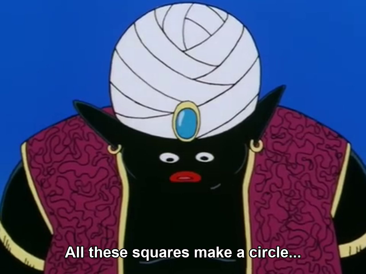 All these squares make a circle...