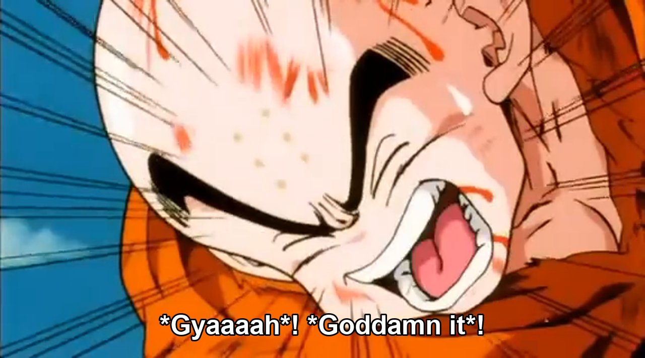 Goddamn it.
