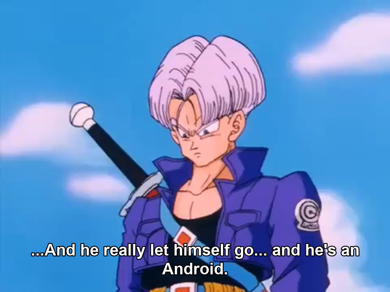 Oh my god Chiaotzu is dead / And hes let himself go / And hes qnd android / ...that's not chiaotzu