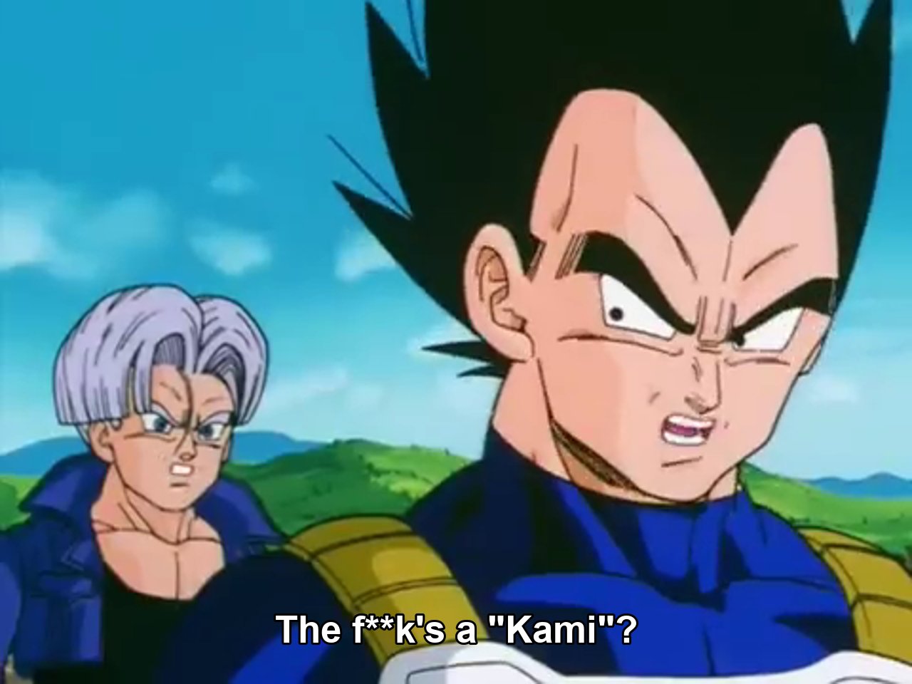 Trunks: He fused with Kami