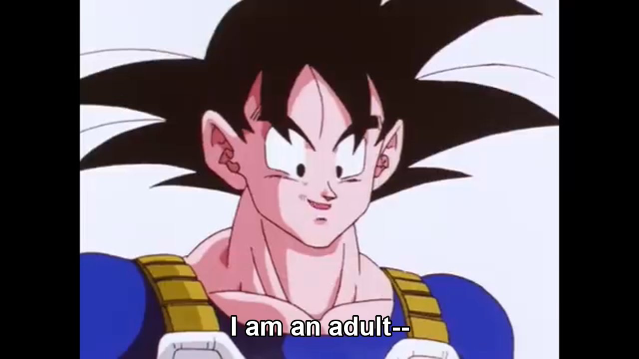 I AM an adult