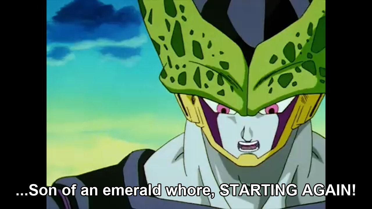 Son of a emerald whore.