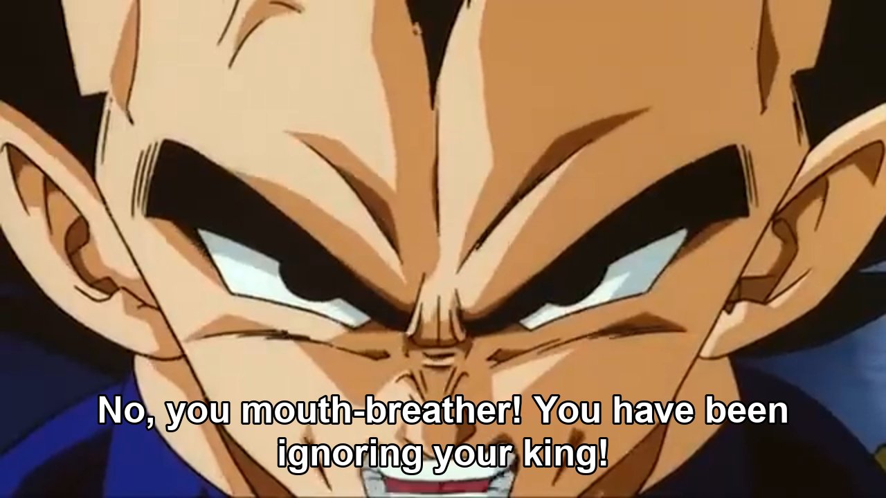 You have been ignoring your king!