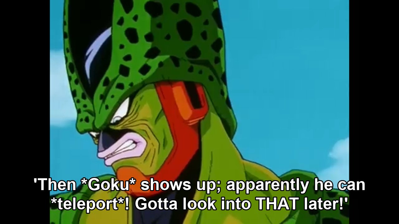 Apparently he can teleport. Gotta look into that later.