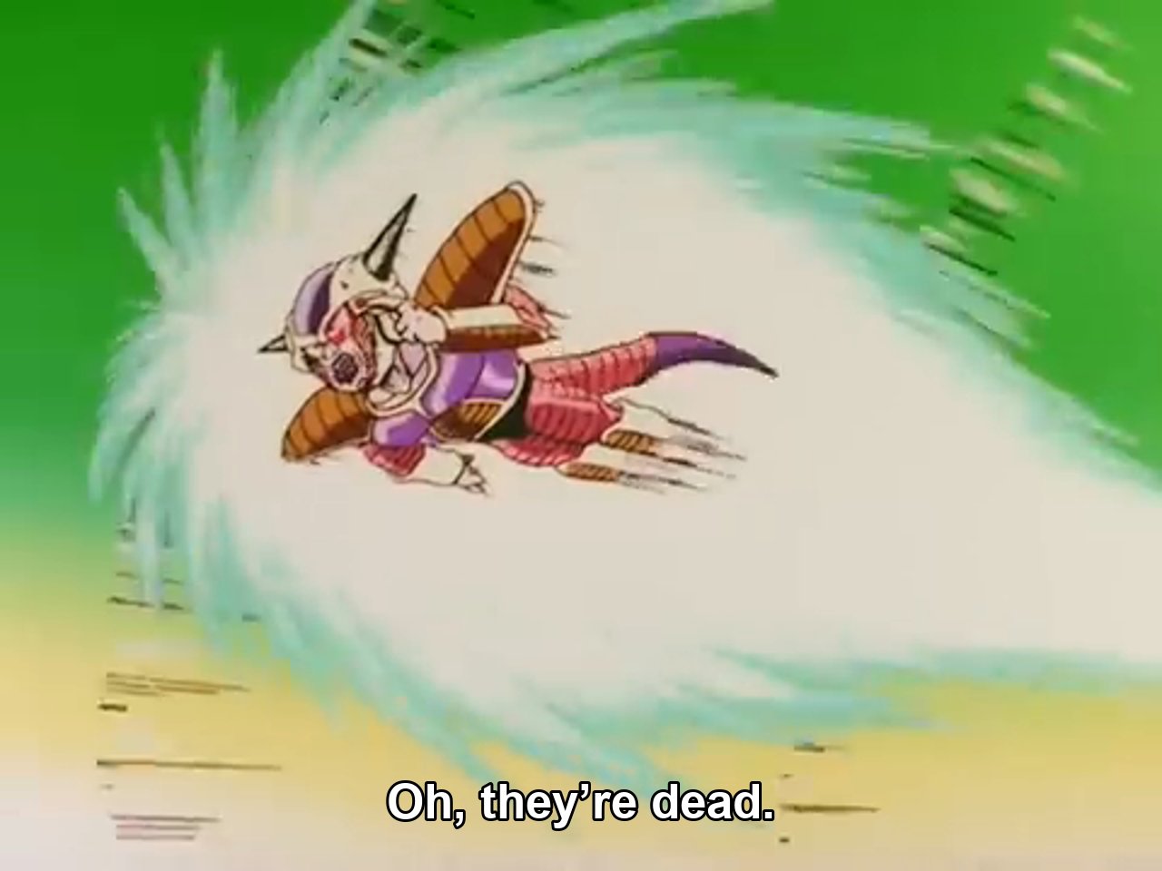 Oh they're dead.