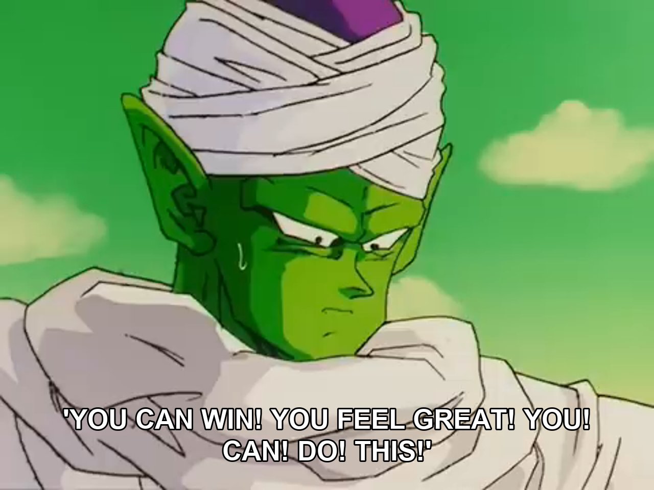 YOU CAN WIN! YOU FEEL GREAT! YOU! CAN! DO! THIS!